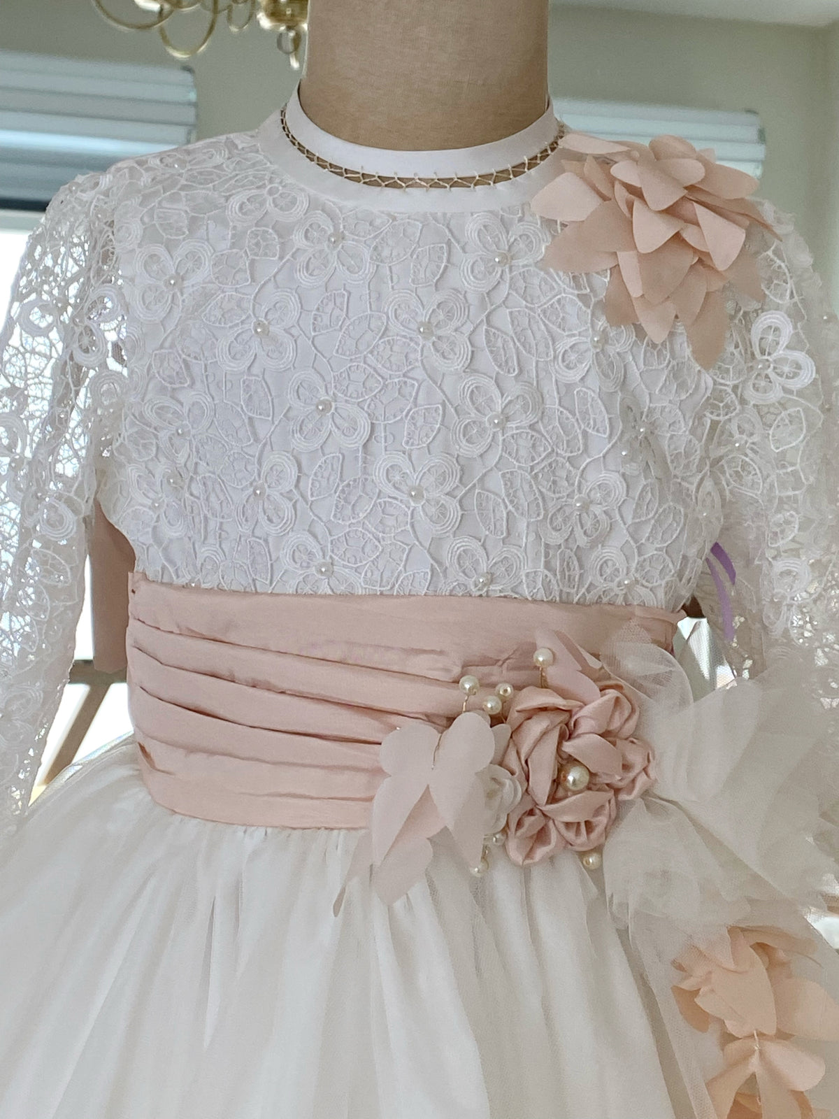 Vestido para Niña de Presentación o Paje Mod. Mev4309  T4