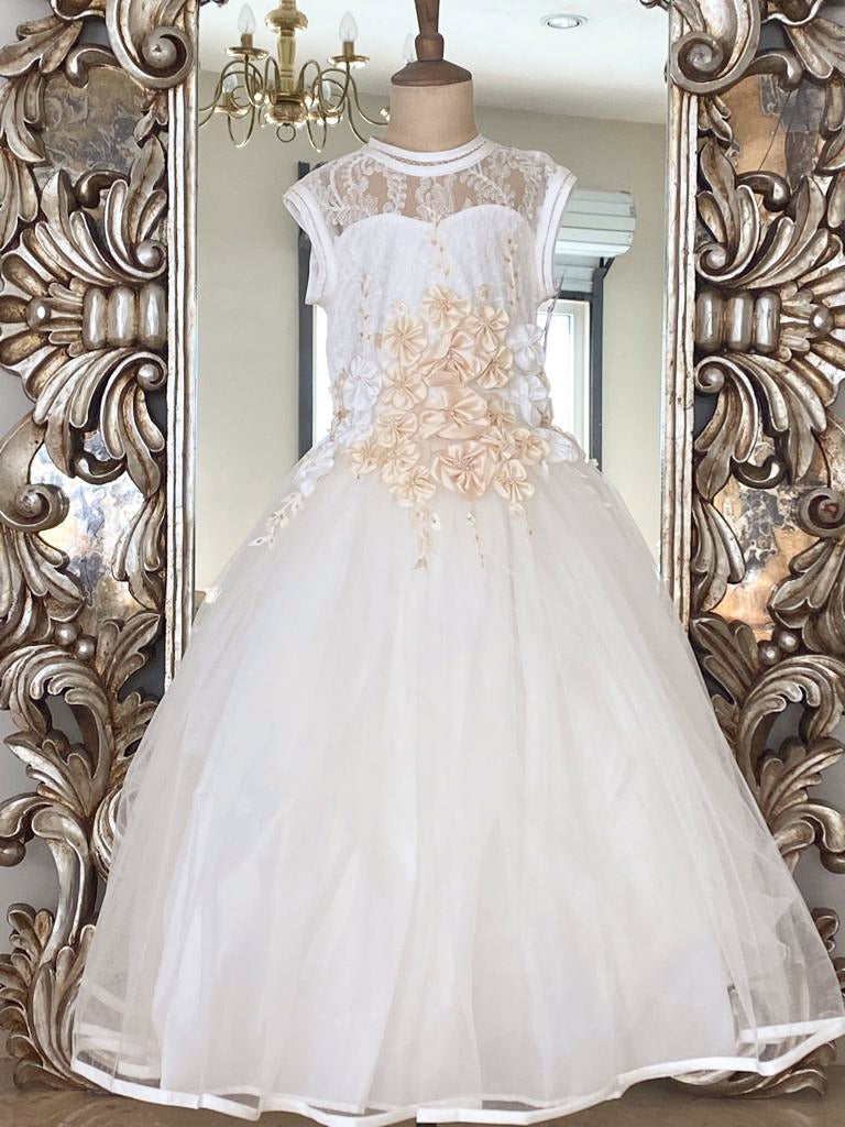 Vestido para Niña de Presentación o Paje Mod. Mev4363a  T6