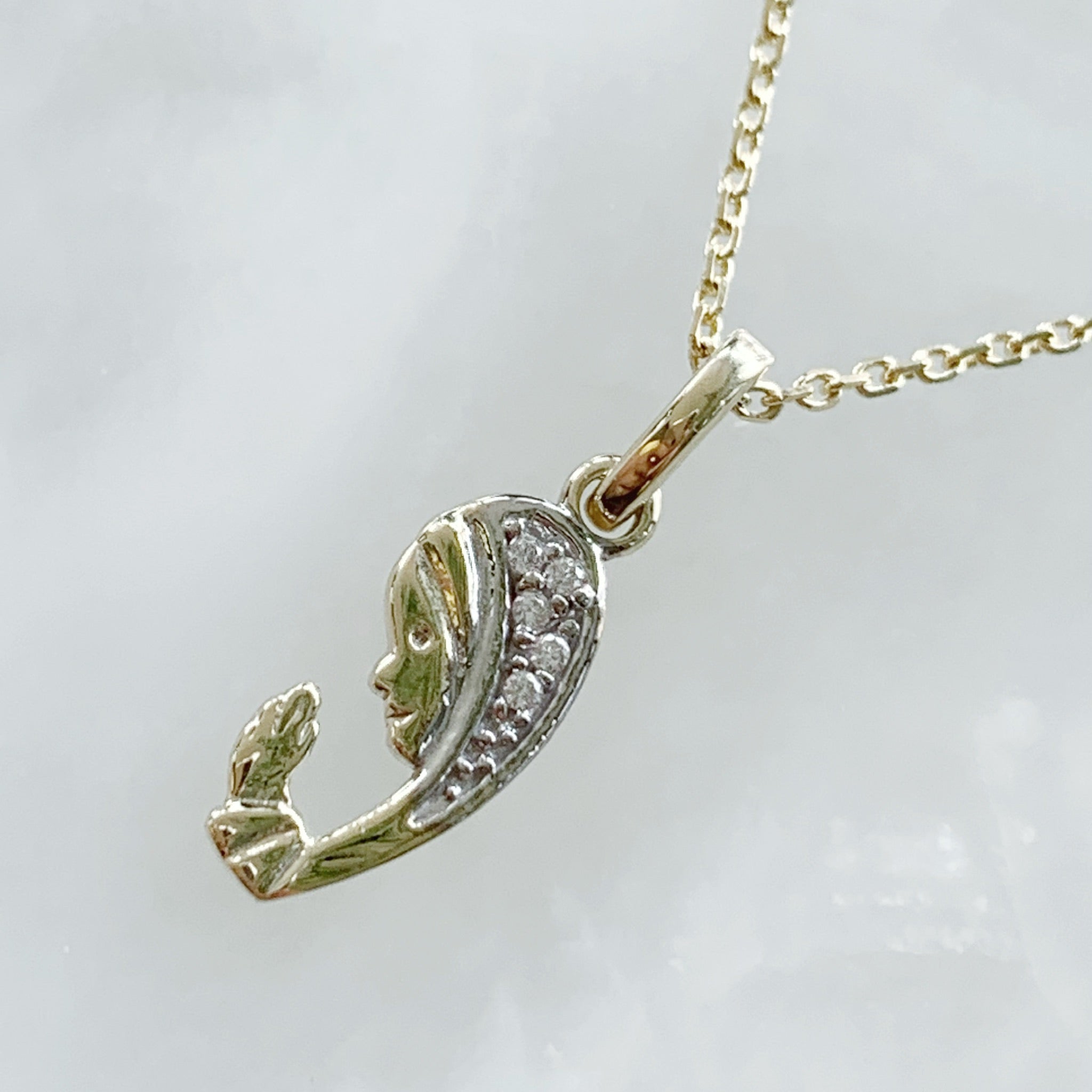 Cadena con Madonna Oro 14k Mod. 2a4e