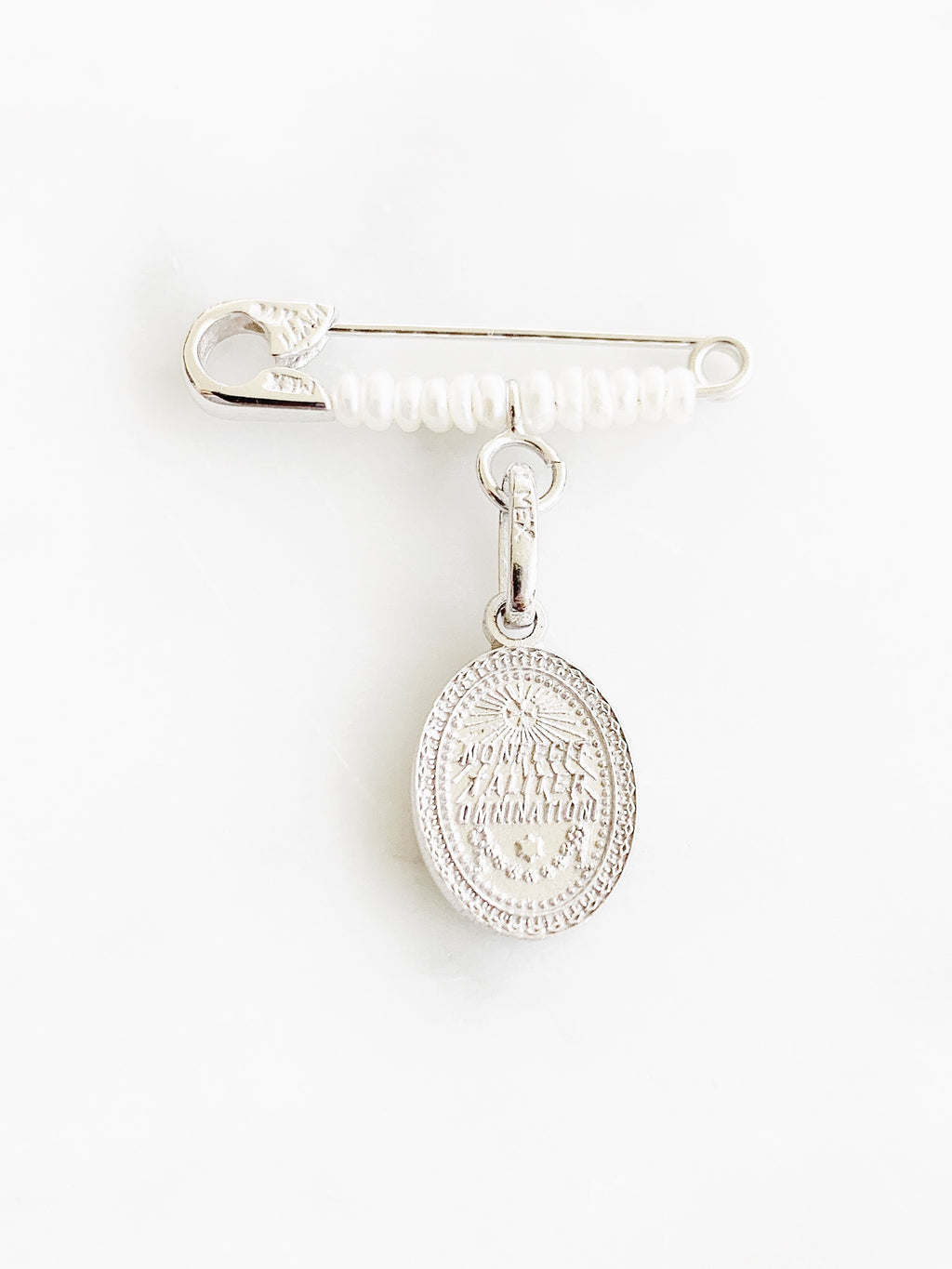 Baby Pin de la Virgen de Guadalupe Oro 14k Mod. 2a0be