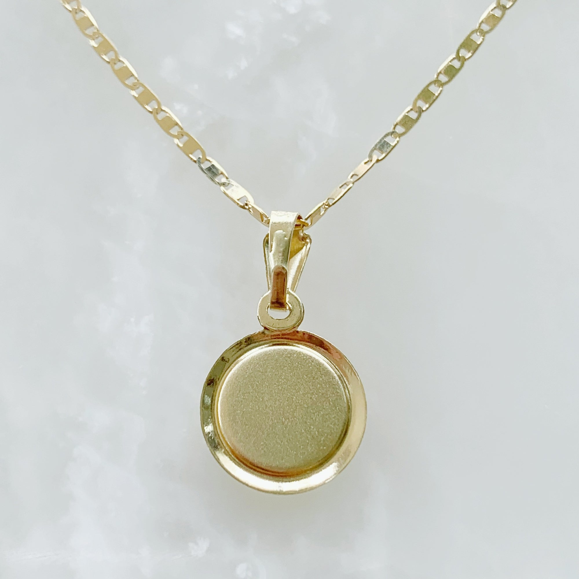 Cadena con Medalla Virgen de Guadalupe Oro 14k Mod. 1a9e